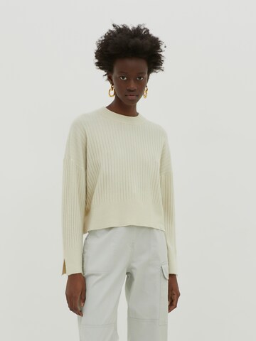 EDITED - Pullover 'Thea' em branco: frente