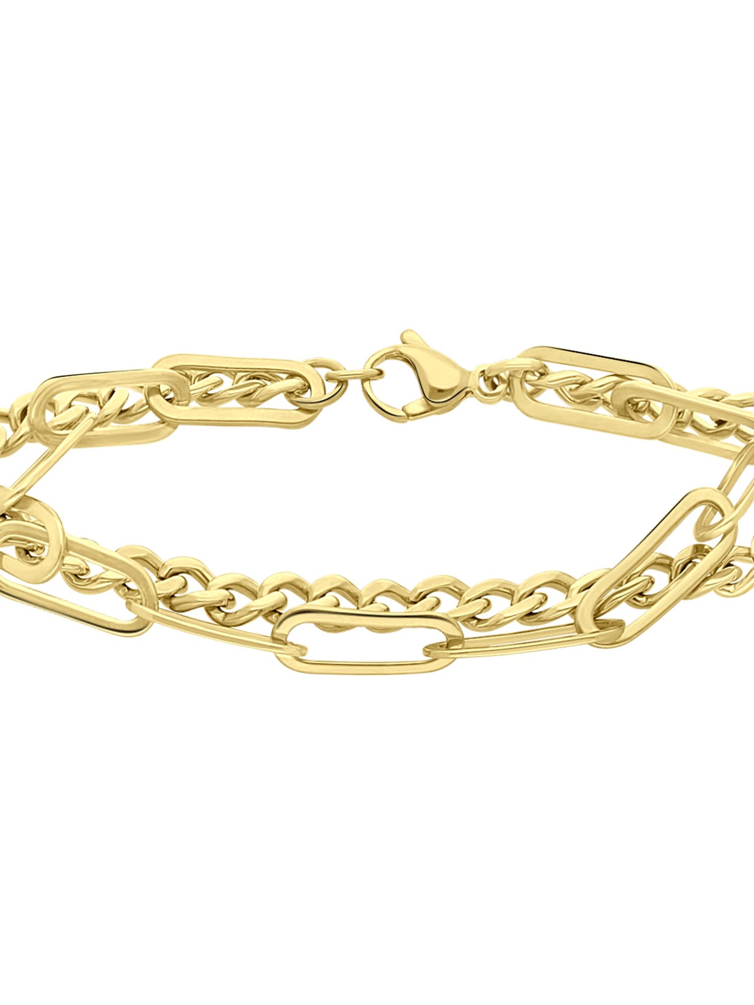 Lucardi Bracelet in Gold