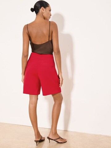 Lipsy Loosefit Shorts in Rot
