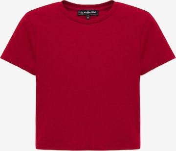 No Matter What Shirt in Red: front