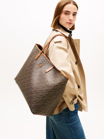 TOMMY HILFIGER Shopper i sort
