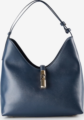 FURLA Shoulder Bag in Blue: front