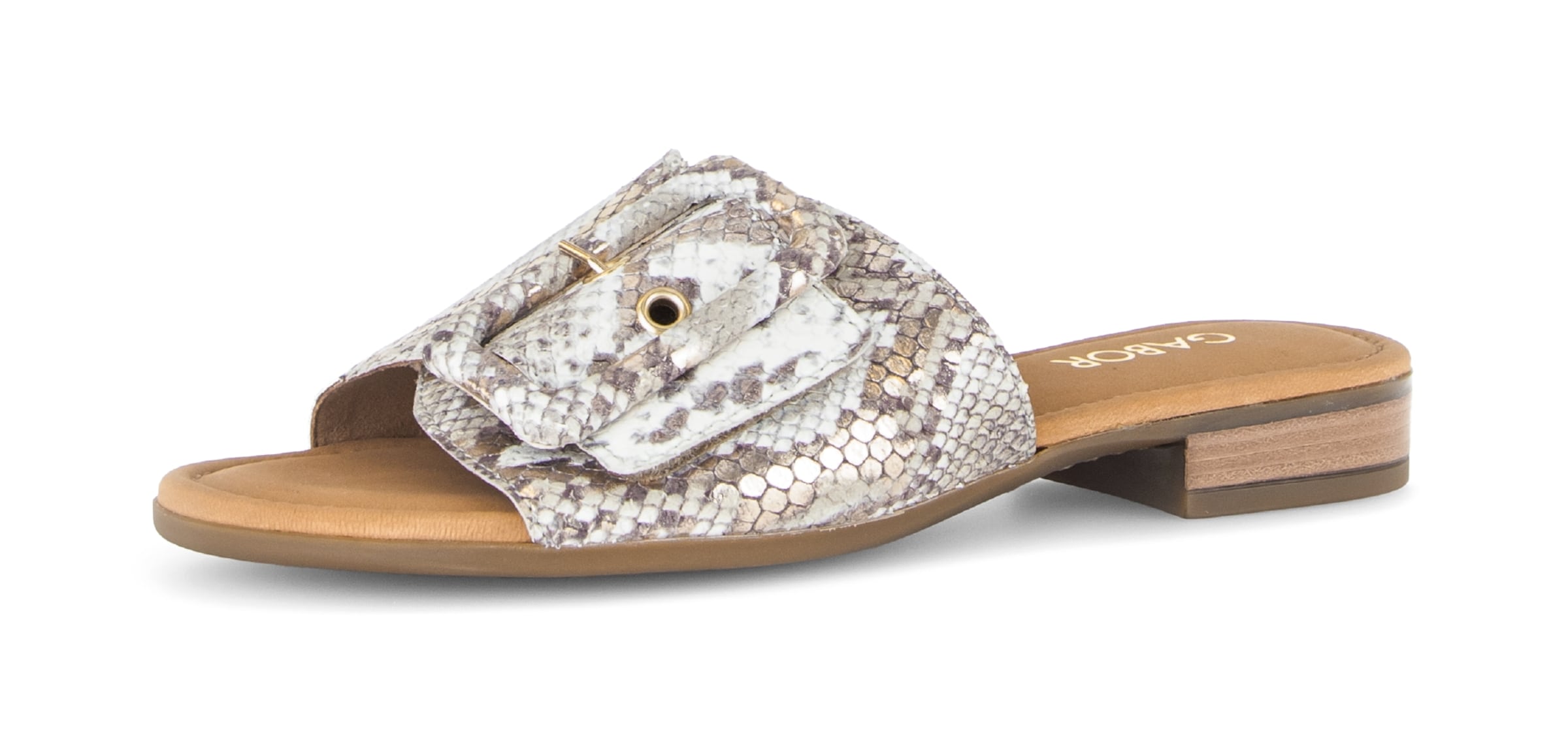 GABOR Pantolette in Beige: Vorderseite