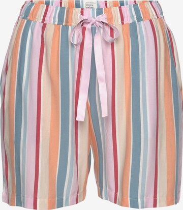 SCHIESSER Pajama Pants in Mixed colors: front