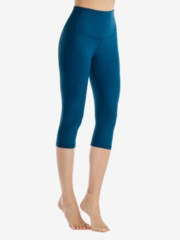 WinshapeSkinny Sportske hlače 'HWL217C' - plava boja: prednji dio