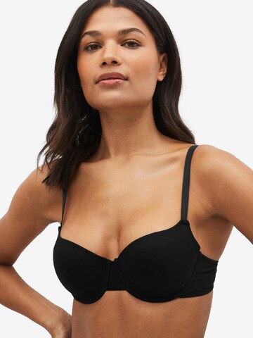 Next T-shirt Bra in Beige: front