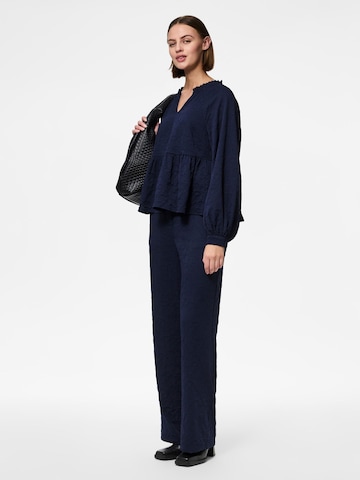 PIECES Blouse 'NALANI' in Blue