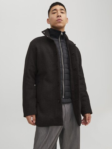 JACK & JONES Демисезонное пальто 'JJDunham' в Серый: спереди