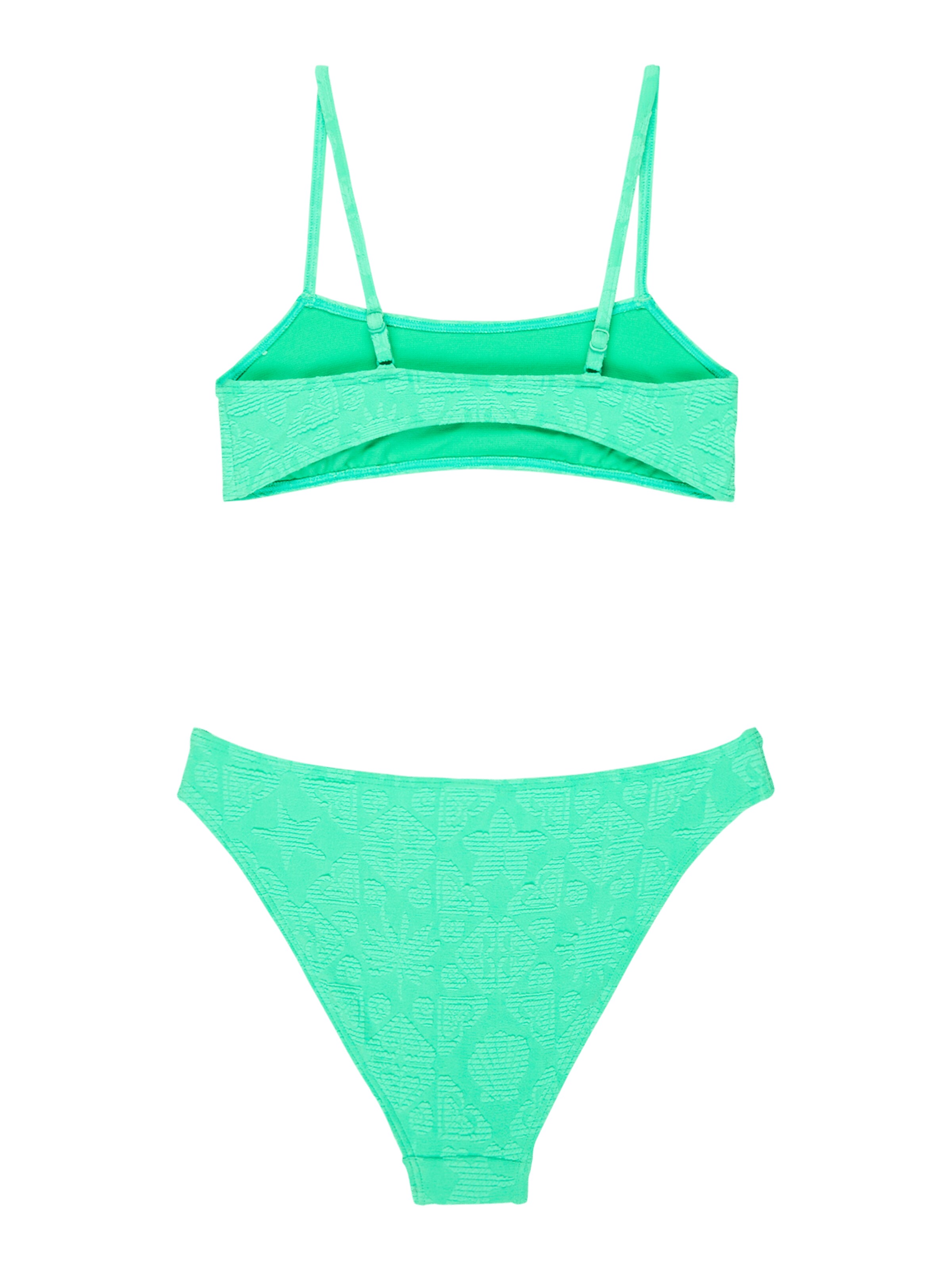 ROXY Swimsuit 'Hippie Hour' in Green