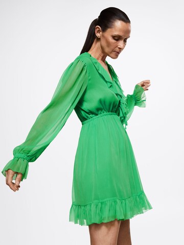MANGO Kleid in Grün