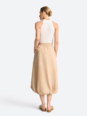 Rich & Royal Midirock in Beige