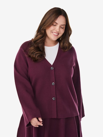 raudona Zizzi Kardiganas 'MZOE': priekis