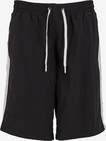 Urban Classics Badeshorts in Schwarz: Vorderseite