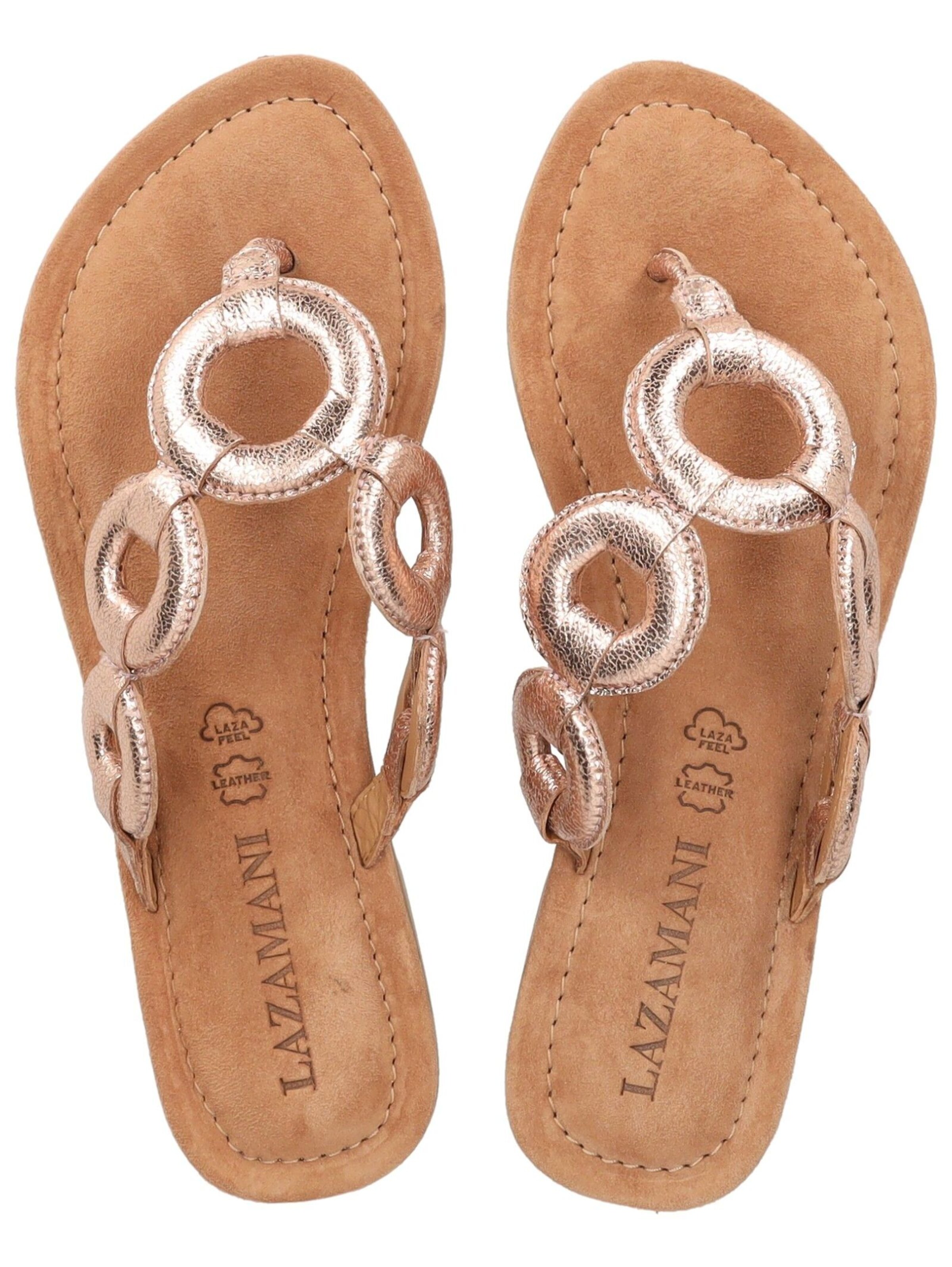 Tongs LAZAMANI en orange