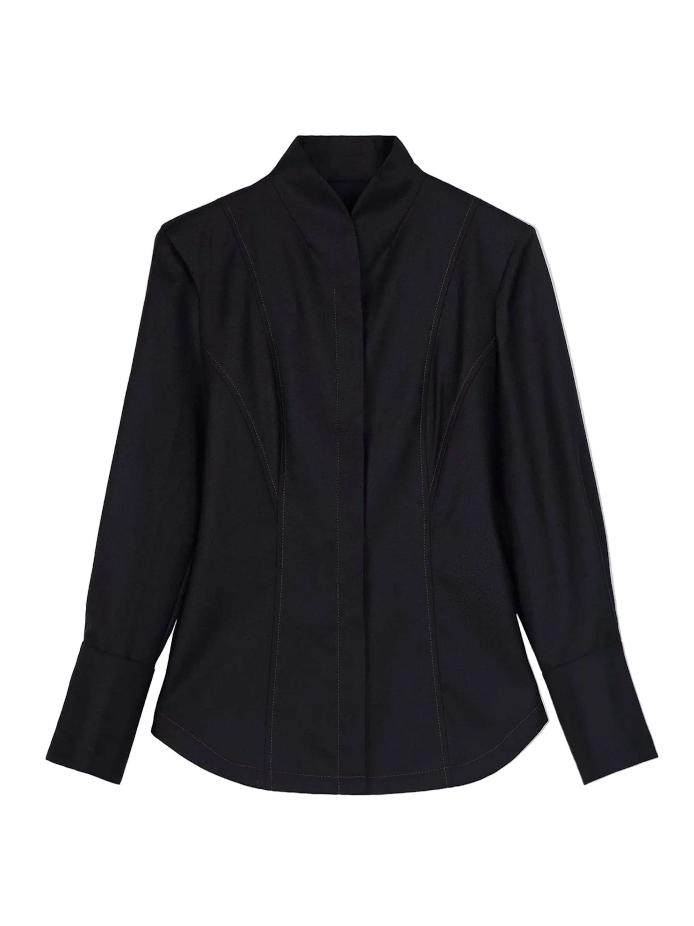 T-shirt GOBI Cashmere en noir : devant