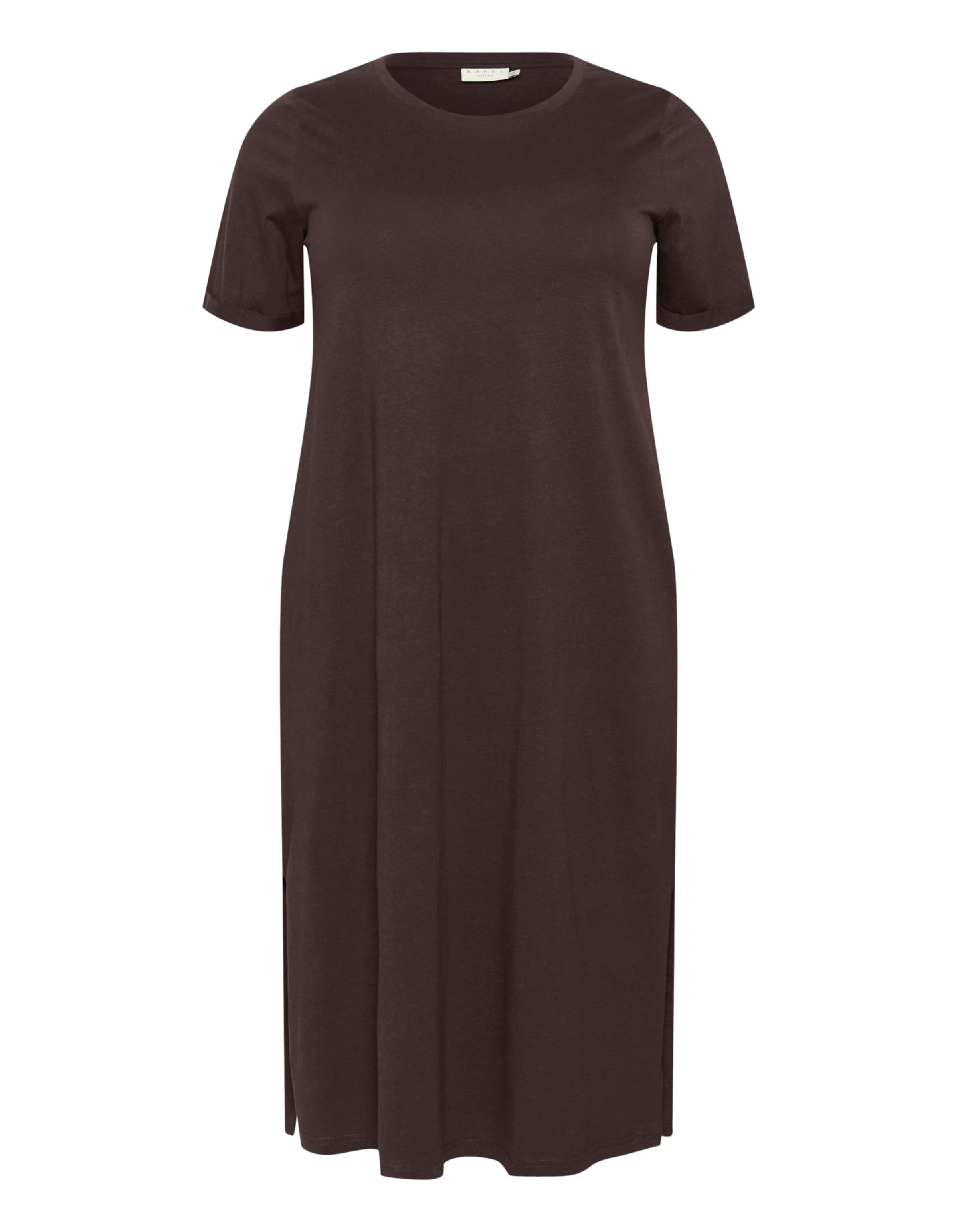 KAFFE CURVE Kleid 'Caline' in Braun: Vorderseite