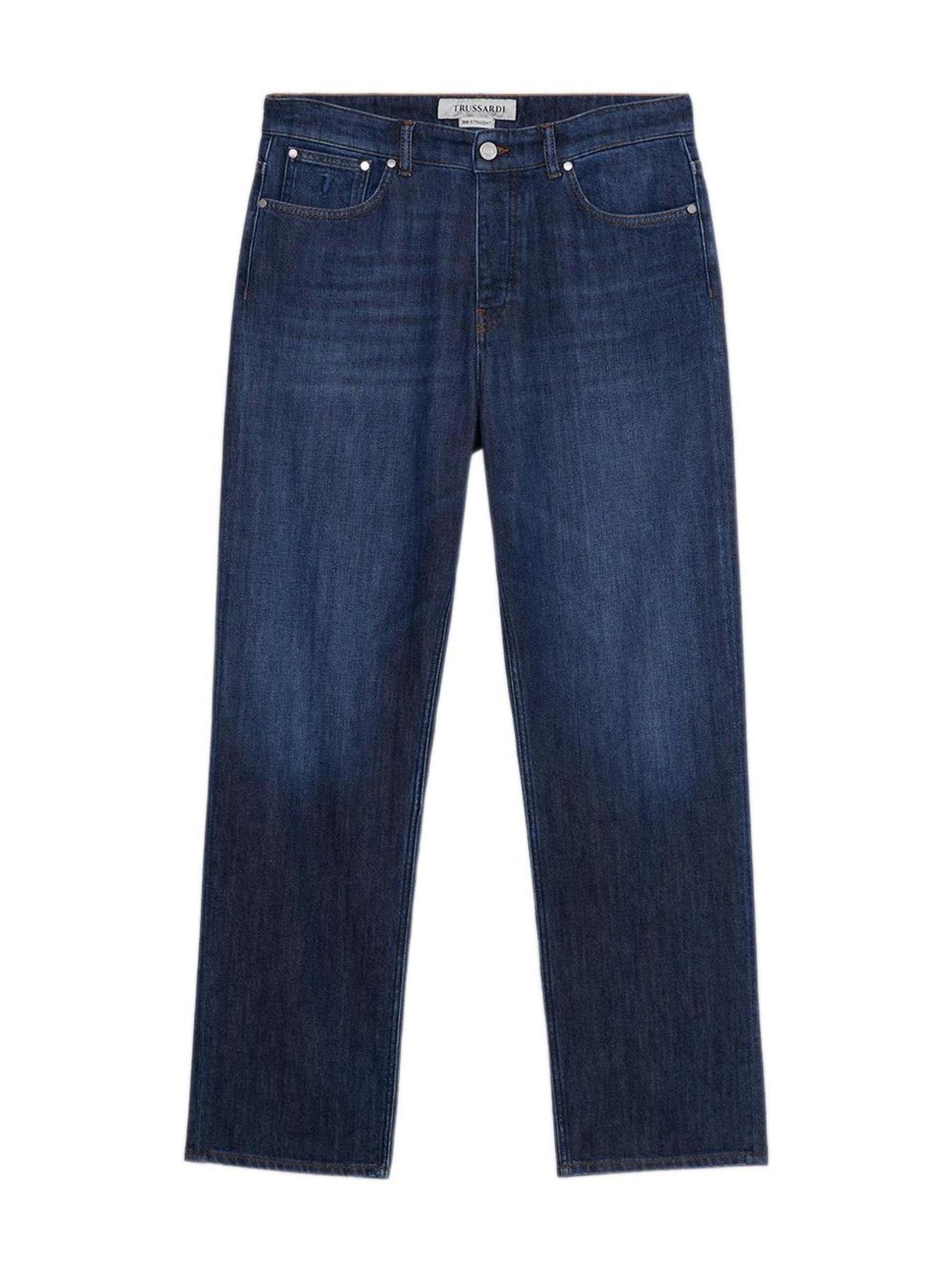 Trussardi Regular Jeans in Blue: front