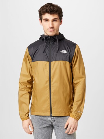 THE NORTH FACE - Chaqueta de montaña 'Cyclone' en marrón: frente