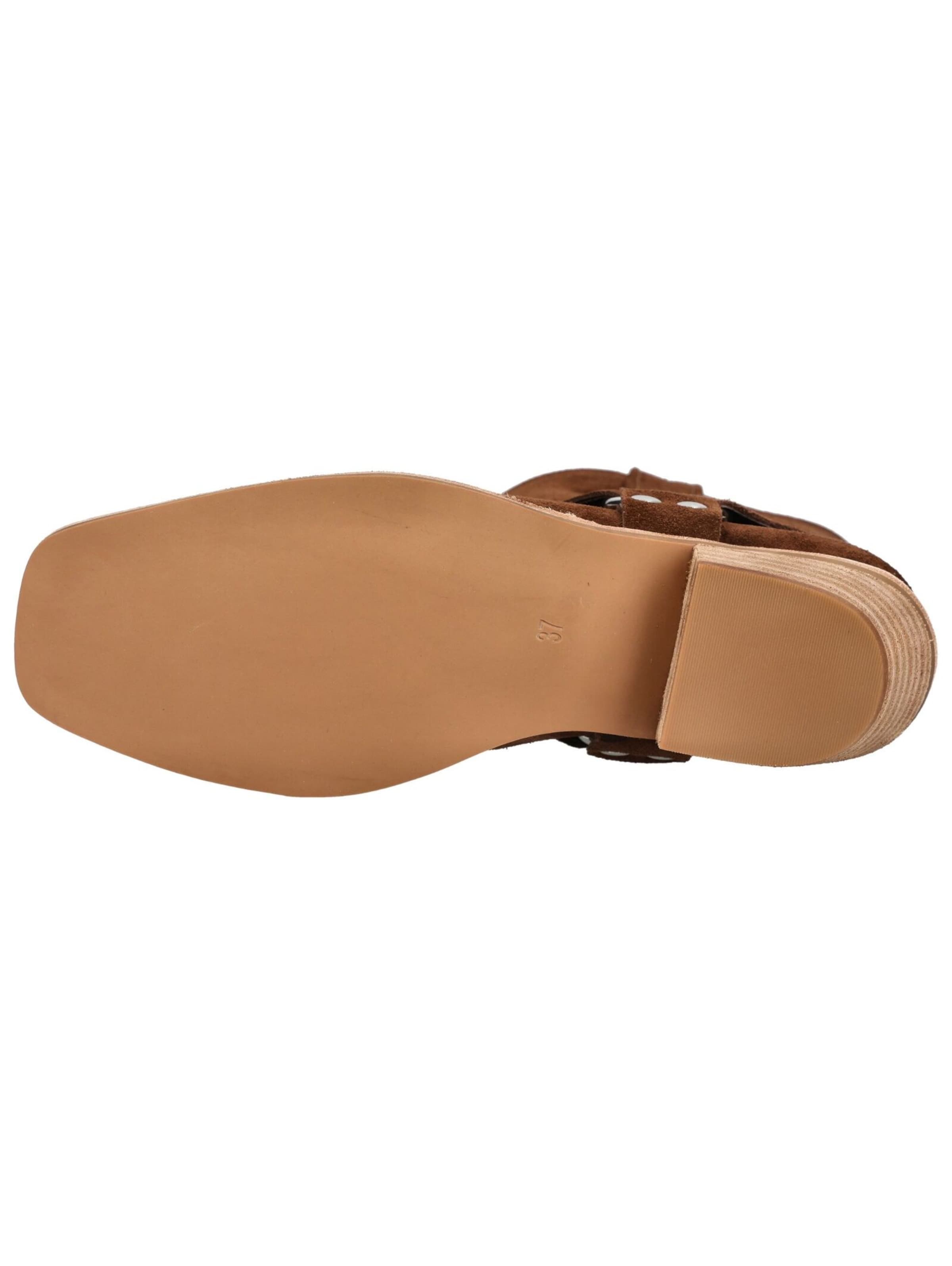 Bottes de cowboy Jeffrey Campbell en marron