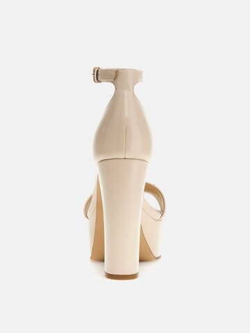 GUESS Sandals 'Settle' in Beige