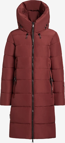 Manteau d’hiver 'Jilias5' khujo en rouge : devant