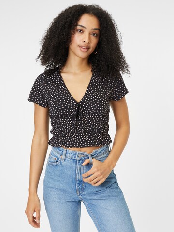 AÉROPOSTALE Shirt in Black: front