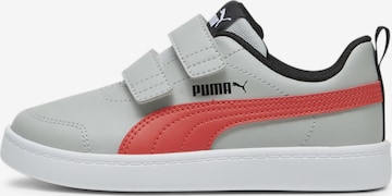 Baskets 'Courtflex V2' PUMA en gris : devant