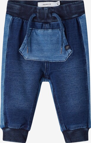 NAME IT Tapered Jeans 'Calob' in Blauw: voorkant