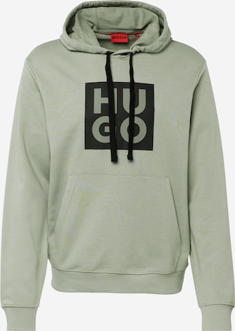 HUGO Red Sweatshirt 'Daltorres' in Green: front