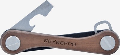 Keykeepa Sleutelhanger in de kleur Bruin / Zilver, Productweergave