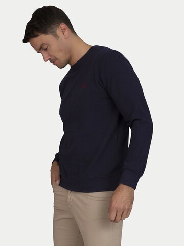 Sir Raymond Tailor Sweatshirt 'Masco' in Blauw