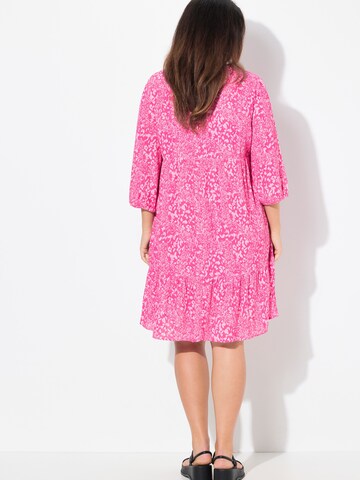 Ulla Popken Kjole i pink