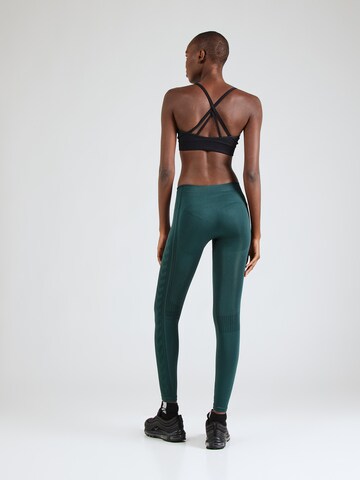 Skinny Pantalon de sport Hummel en vert