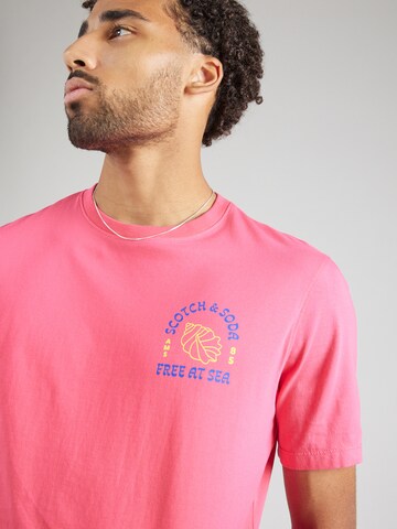 T-Shirt SCOTCH & SODA en rose