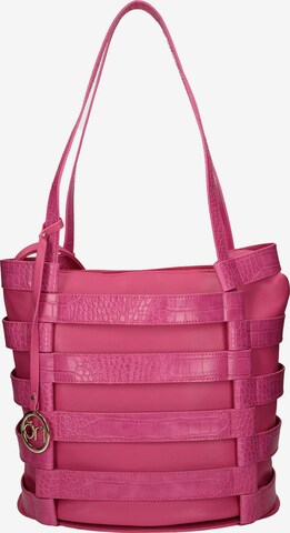 Sac bandoulière NOBO en rose : devant