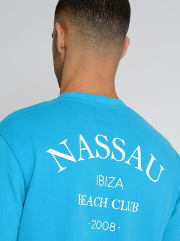NASSAU Beach Club Sweatshirt ' NB231045 ' in Blauw