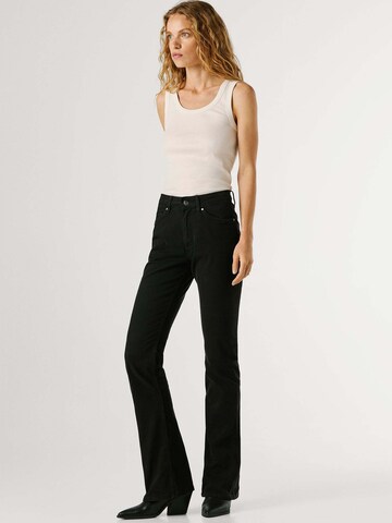 Pepe Jeans Flared Trousers in Black