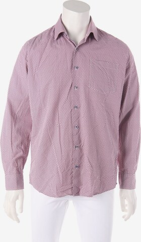 Navyboot Button Up Shirt in L in Purple: front