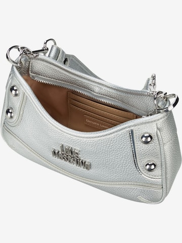 Love Moschino Shoulder Bag 'Rock'n Love 4140' in Silver