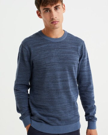 WE Fashion Sweater in Blue: front