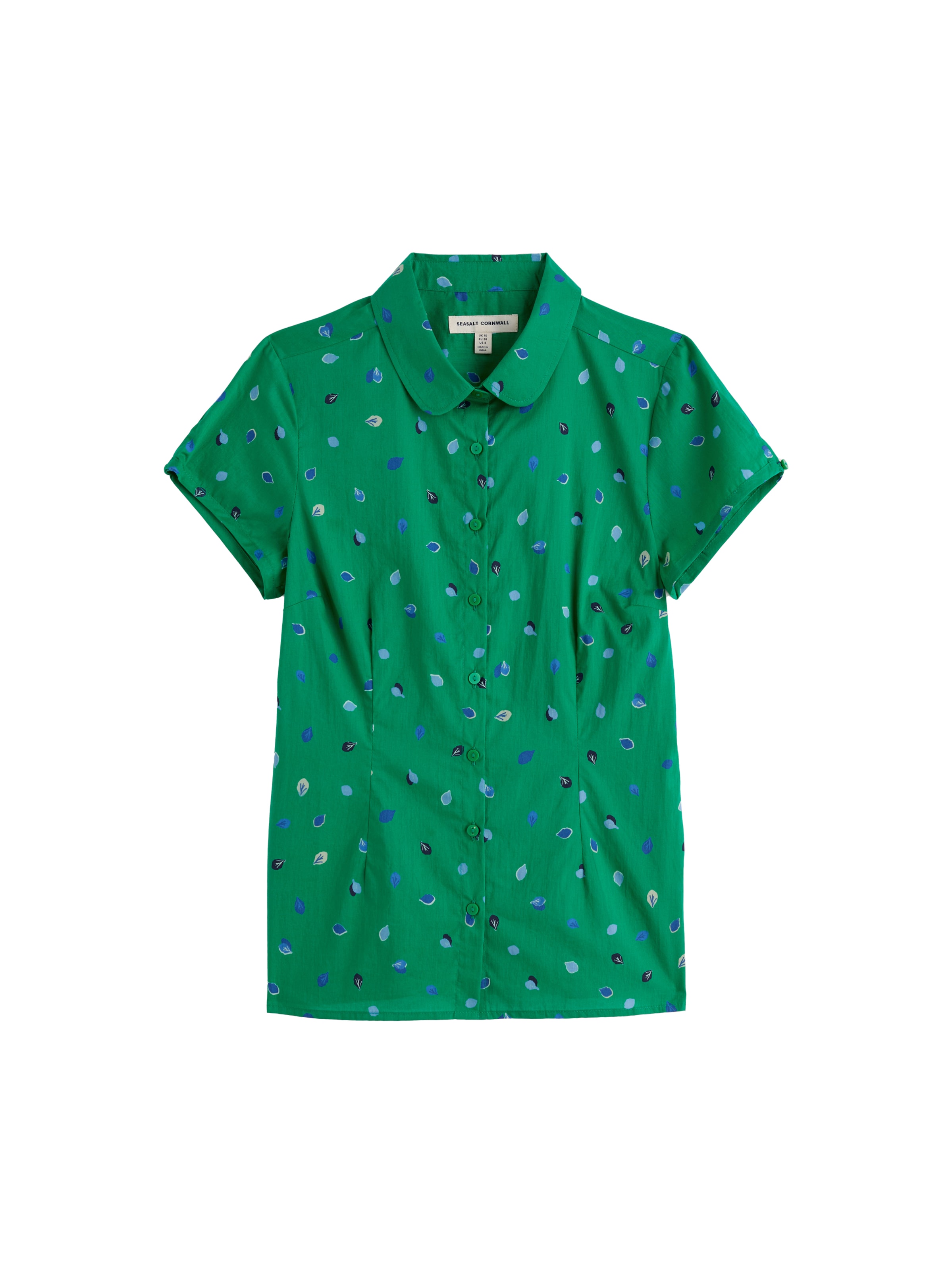 Seasalt Cornwall Pusero 'Rushmaker' värissä vihreä: etupuoli