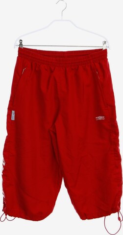 UMBRO Shorts in 34 in Red: front