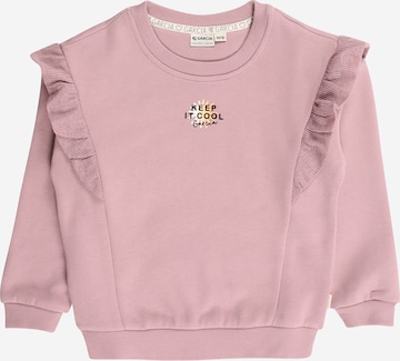 GARCIA Sweatshirt i lila: framsida
