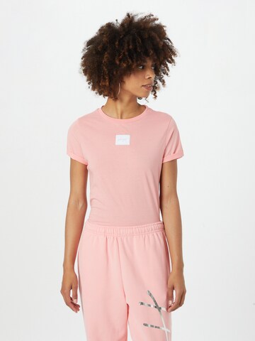 HUGO Red Shirt 'Slim Tee' in Pink: front