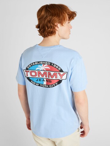 Tommy Jeans Μπλουζάκι σε μπλε: μπροστά