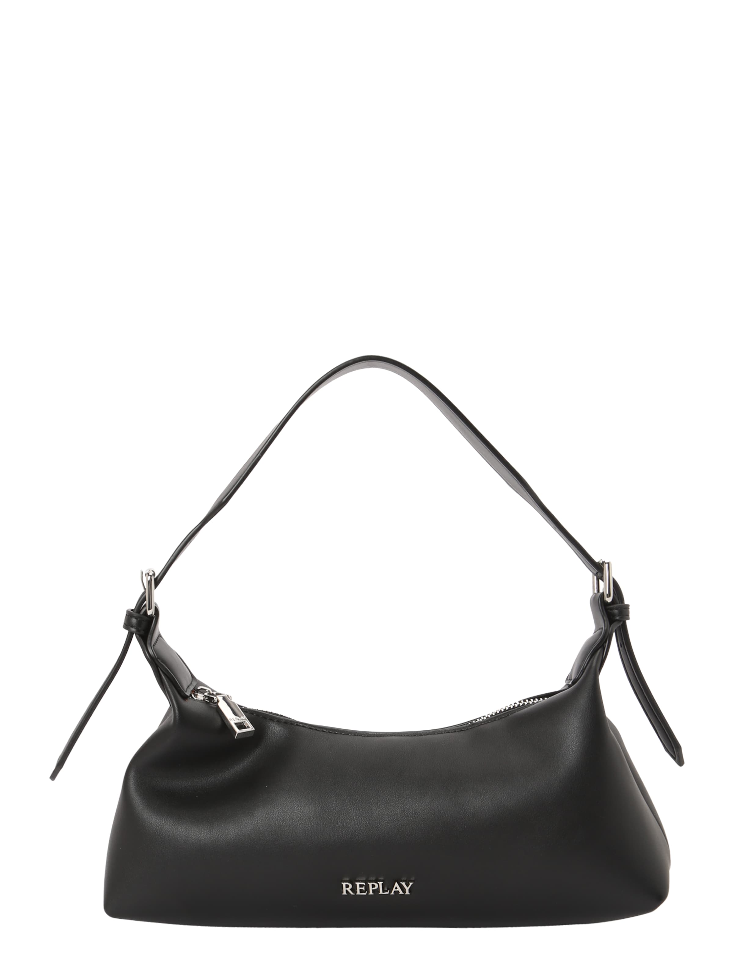 Borsa a spalla di REPLAY in nero: frontale