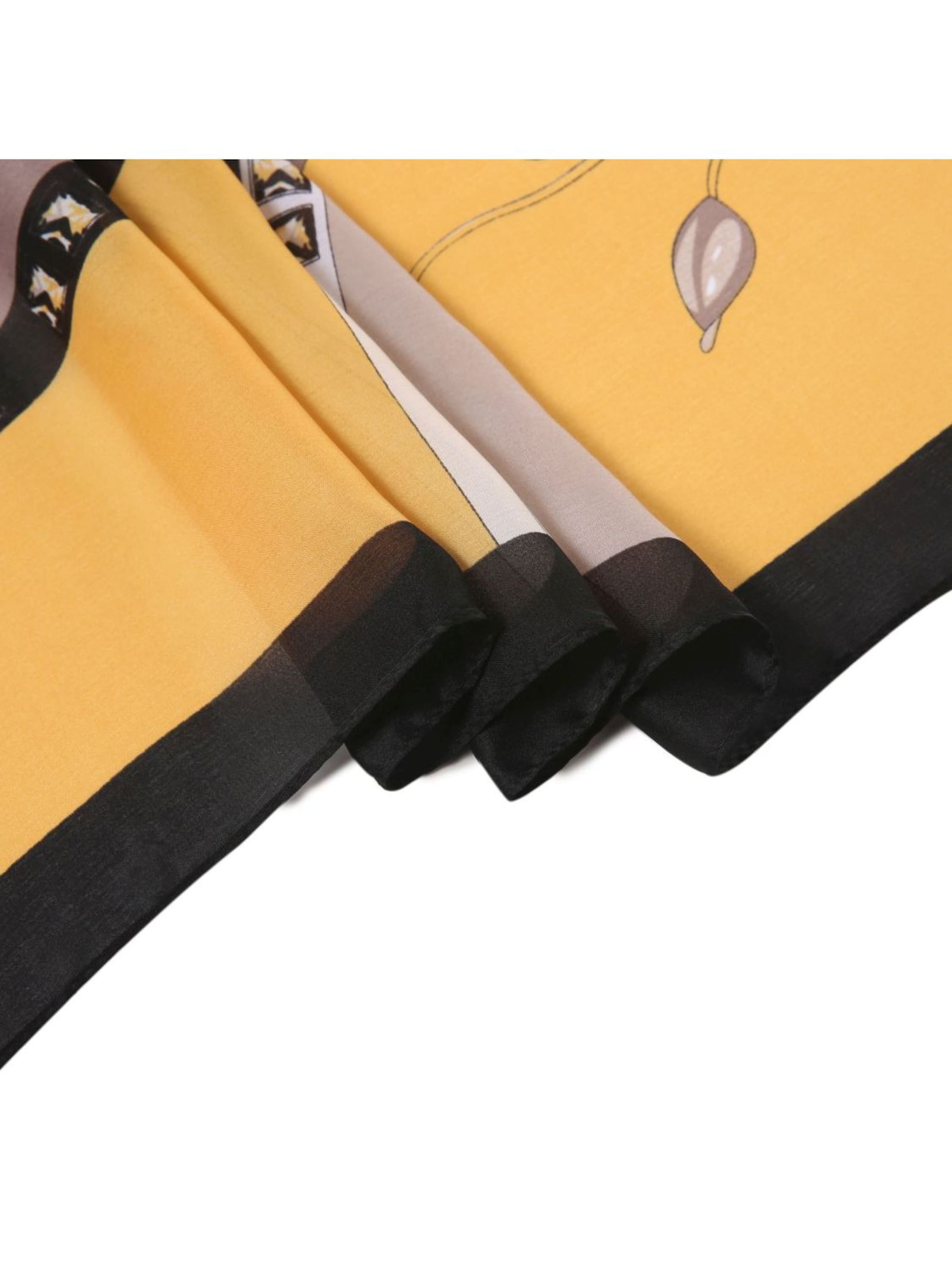 Sciarpa 'Florina' di alberto cabale in nero