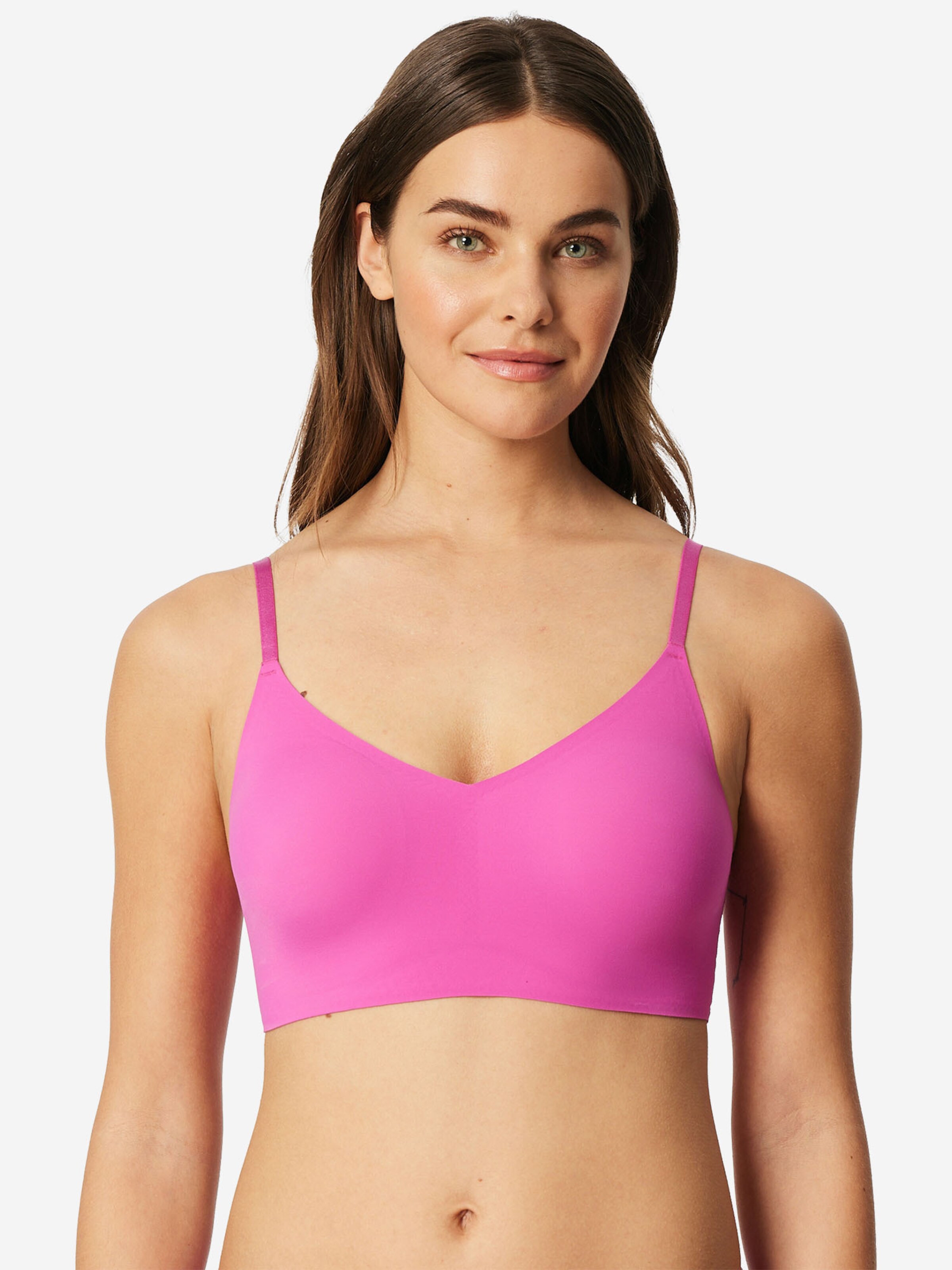 SCHIESSER Bustier Bustier ' Invisible Soft Padded ' in Pink: Vorderseite