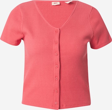 LEVI'S ® Shirt 'Monica SS' in Red: front