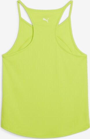 PUMA Top sportowy w kolorze zielony